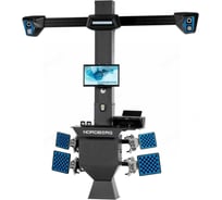 Стенд сход-развал NORDBERG 3D модель для ям и подъемников C802 серый (7015)