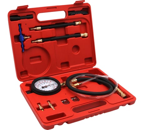 Тестер для проверки давления топлива в системе Car-tool (бензин) CT-B0128