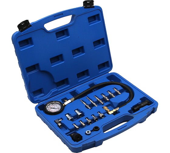 Дизельный компрессометр с адаптерами Car-Tool CT-H002A