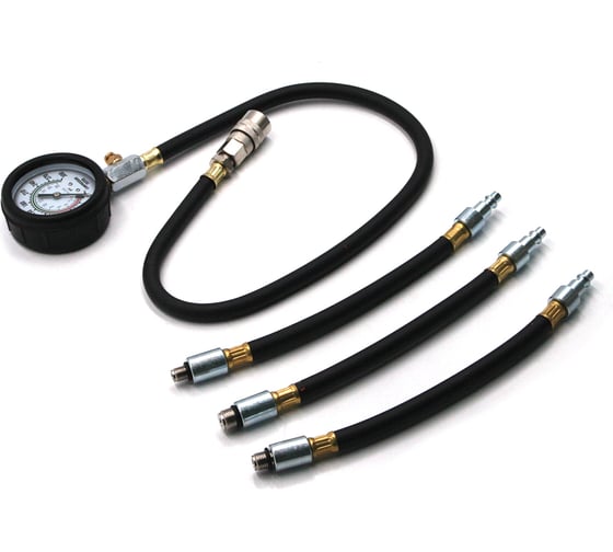 Компрессометр бензиновый с гибкими шлангами Car-Tool CT-N0114