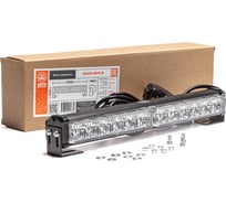 Маяк-стробоскоп АВТОЭЛЕКТРИКА AE12W-2EPS-1S 12 Вт, 12/24 В, 1-сторона, 2 блока Epistar, 13 режимов, провод 3 м, кронштейн AE12W-2EPS-1S 09.02315