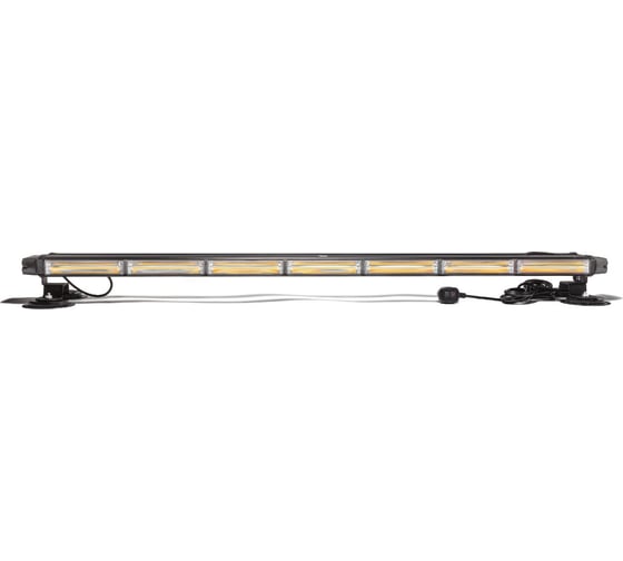 Маяк-стробоскоп АВТОЭЛЕКТРИКА AE102W-8COB-4S-M 102 Вт, 12/24 В, 4-сторона, 8+8+2 блока COB, 28 режимов, провод 3 м, магнит AE102W-8COB-4S-M 09.02341