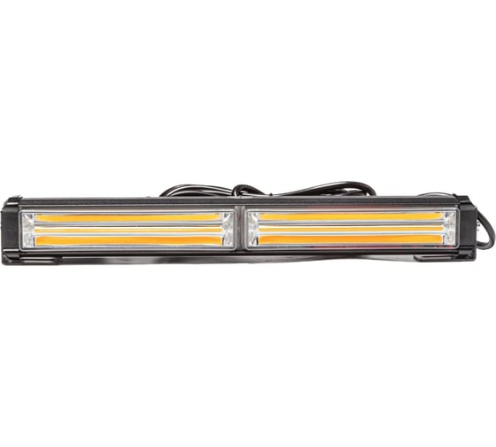 Маяк-стробоскоп АВТОЭЛЕКТРИКА AE12W-2COB-1S 12 Вт, 12/24 В, 1-сторона, 2 блока COB, 13 режимов, провод 3 м, кронштейн AE12W-2COB-1S 09.02308