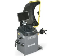 Балансировочный станок автомат GRAVITA с ЖК монитором 19", лазер, голосовое управление KraftWell KRW245