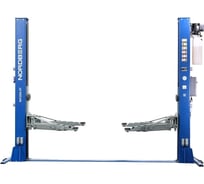 Подъемник NORDBERG 380V 2х стоечный 5т, с нижней синхронизацией, с электростопорами, синий N4122AE-5B_380