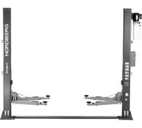 Подъемник NORDBERG 380V 2х стоечный 4т с электростопорами (серый) N4120BE-4G_380