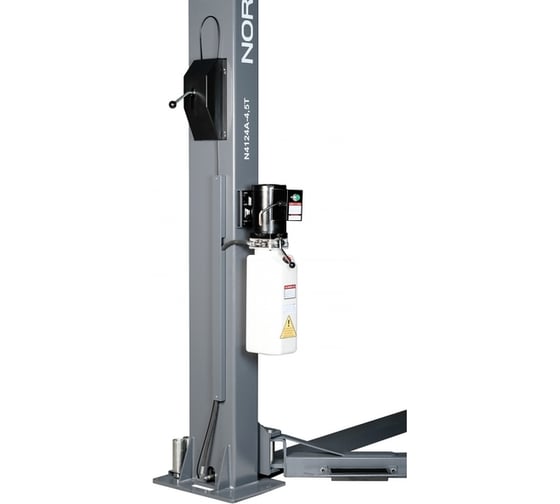 Подъемник NORDBERG 2-стоечный 4,5 т, 380 В, серый N4124AM-4,5G
