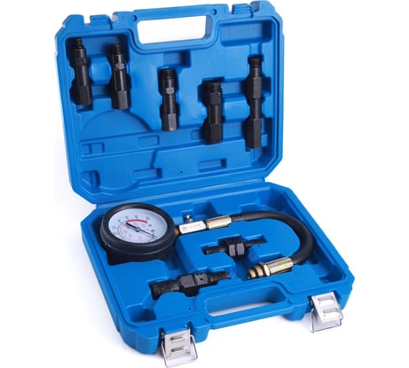 Бензиновый компрессометр с адаптерами Car-Tool CT-N0126