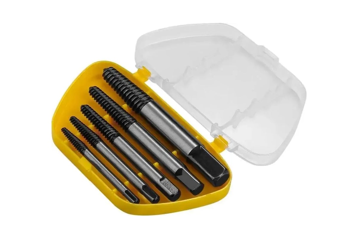 Набор экстракторов для выворачивания сорванных винтов CNIC из 6-ти штук ...