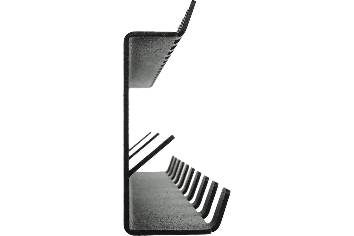 Держатель-органайзер REXANT торцевых головок, настенный, черный 38-0666 ...