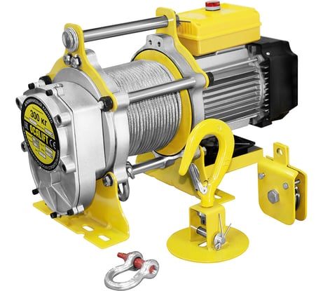 Лебедка строительная OCALIFT TSA 300 кг 60 м 2,3кВт 220в электрическая канатная TSA30060m220v