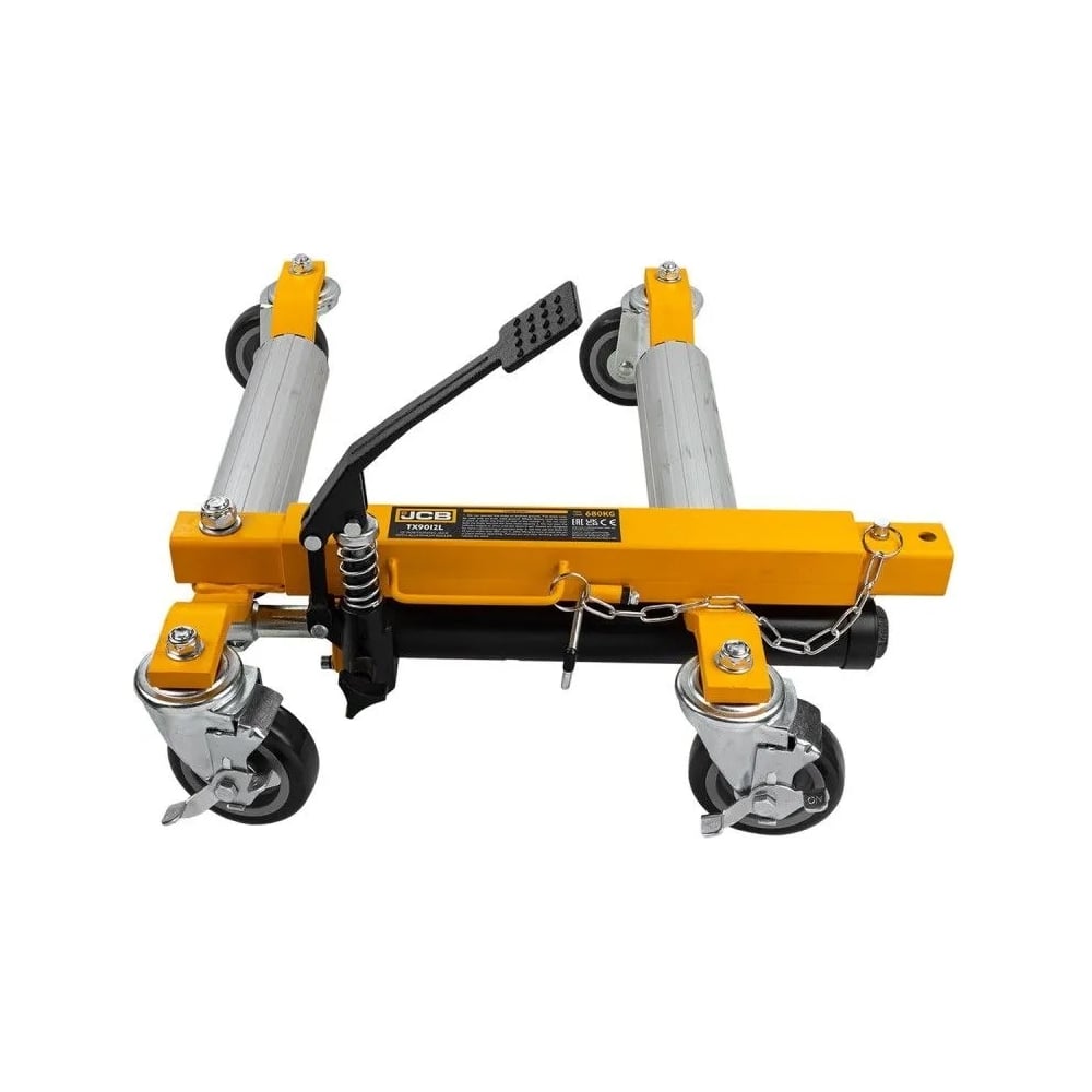 Гидравлическая тележка для передвижения автомобиля JCB с ...