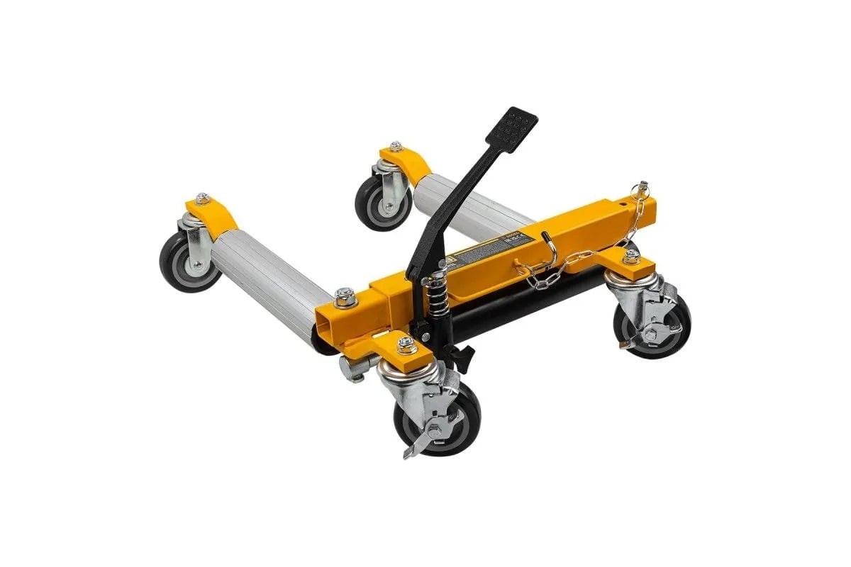 Гидравлическая тележка для передвижения автомобиля JCB с ...
