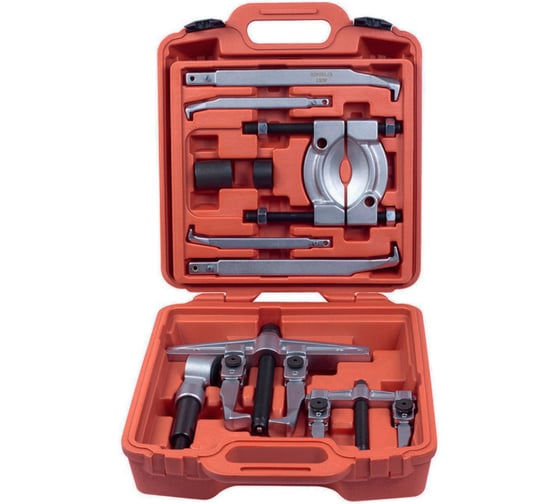 Универсальный набор съемников подшипников двухзахватных сепараторных AIST 30 т 67100405 00-00015748 1