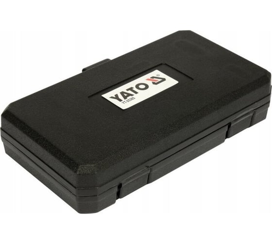 Набор для чистки винтов и штифтов YATO 9 предметов, пластиковый кейс YT-25385