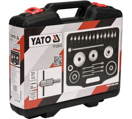 Набор для обслуживания подшипников и втулок YATO 31пр YT-25412