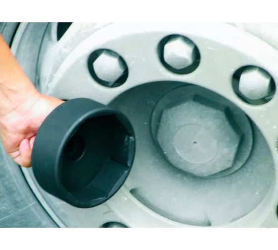 Головка для крышки ступичной гайки на VOLVO 115 мм 8-граней 3/4" AIST 67412305 00-00010955