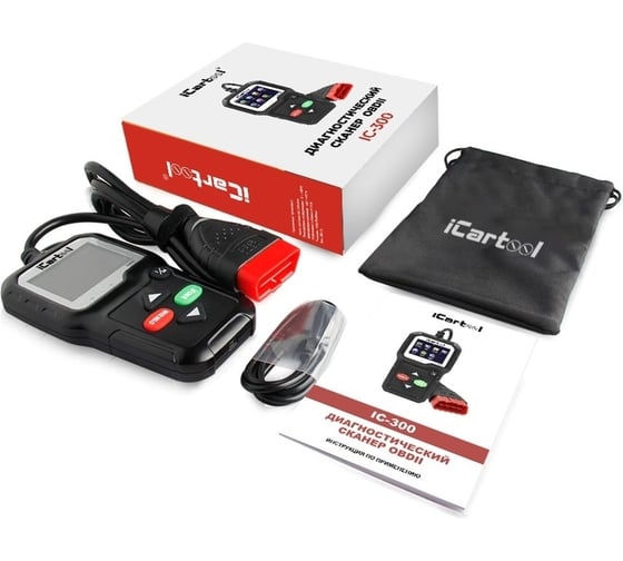 Диагностический сканер OBDII iCarTool IC-300