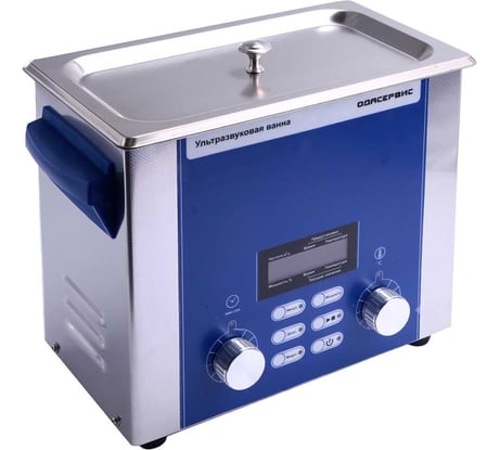 Ультразвуковая ванна с цифровым управлением, подогревом, дегазацией и импульсной очисткой 3 л ОДА Сервис ODA-P30