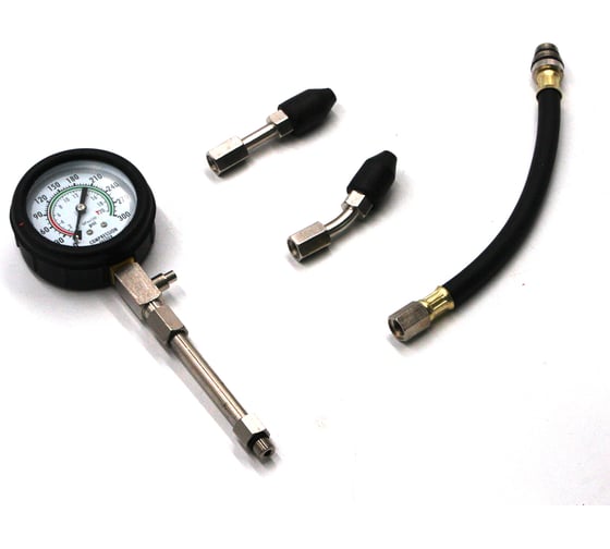 Бензиновый компрессометр с двумя адаптерами Car-Tool CT-N0103