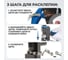 Набор для клепки и расклепки мотоцепей WIEDERKRAFT WDK-65988 5