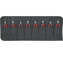 Набор прецизионных щипцов KNIPEX для внутр. и внешних стопорн. колец 8 предметов KN-001958V02