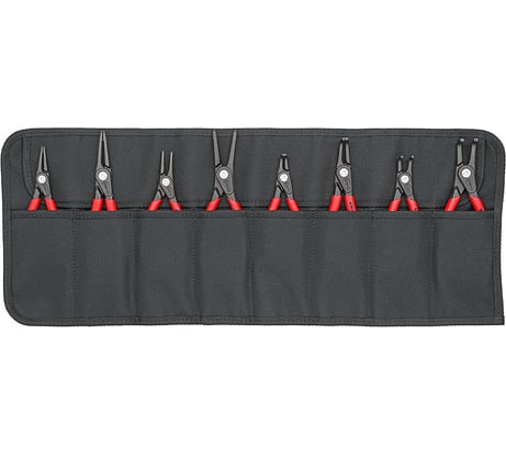 Набор прецизионных щипцов KNIPEX для внутр. и внешних стопорн. колец 8 предметов KN-001958V02