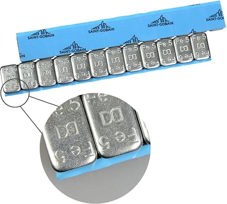 Самоклеящиеся стальные оцинкованные грузы Dr. Reifen EZ Liner 5gX12 50 шт в упаковке GZ-0091