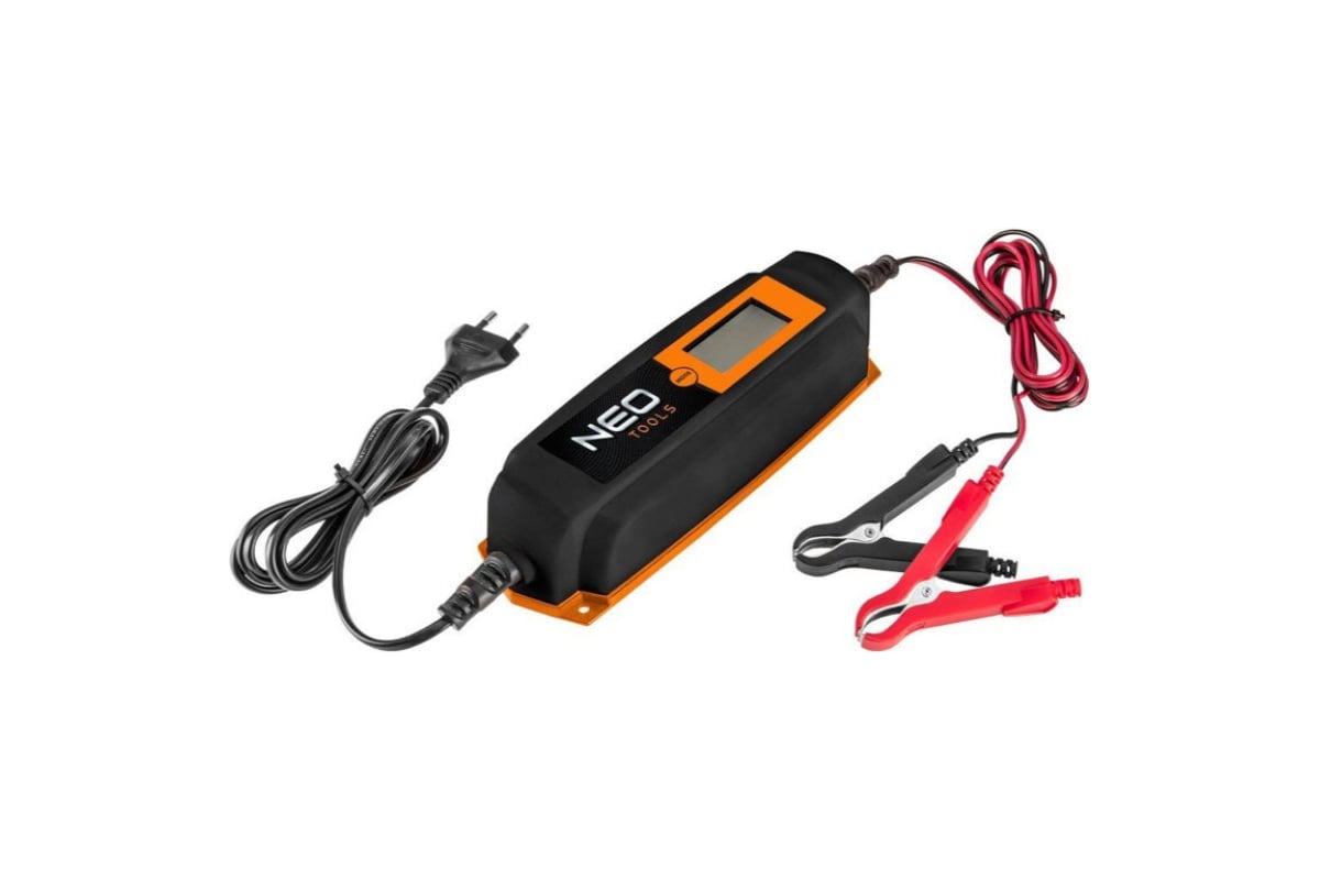 Пуско-зарядное устройство (6В/12В; 2A/4A) NEO Tools 11-990 - выгодная ...