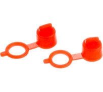 Защитный колпачок для пресс-масленок из пластика красный 24 мм GROZ GR46725