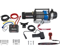 Лебёдка автомобильная электрическая Runva 12V 13500 lbs 6136 кг MAX влагозащищенная, синтетический трос EWB13500MAXSSR