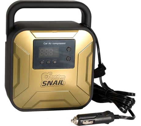 Автомобильный компрессор с фонарем и цифровым дисплеем, 35 л Golden Snail GS9227
