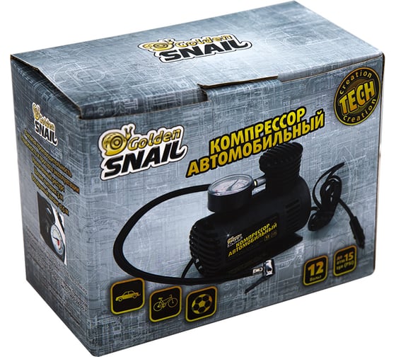 Автомобильный компрессор Golden Snail 15 л GS9206