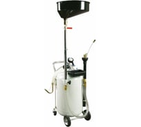 Пневматическая установка для откачки масла Lubeworks, ёмкость 65л с воронкой 18л, 8 щуп AODE065