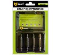 Набор экстракторов GRAFF из 4 шт., серия «Standart» 14401