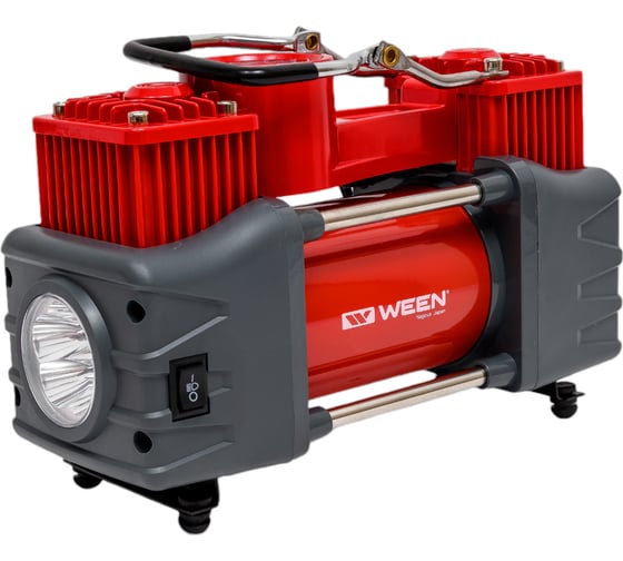 Компрессор автомобильный WEEN Profi-1004, 50 л/мин, с сумкой 172-1004 1