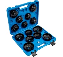 Набор съемников масляных фильтров чашки HOEGERT TECHNIK в кейсе, 14шт HT8G306