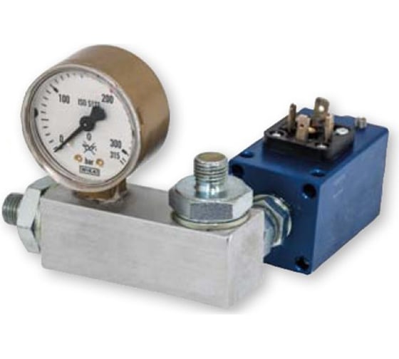 Регулятор давления с глицериновым манометром Flexbimec 0-300 бар 4265 1