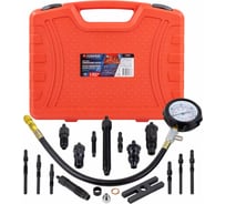 Тестер компрессии дизельного двигателя Forsage имитатор свечи: М10x1.0x91мм, М10x1.0x119мм, М10x1.25x135мм, М10x1.0x83мм,М8x1.0x102мм,М10x1.0x113мм, в кейсе F-918G1(58561)