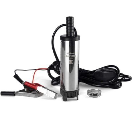 Насос перекачки топлива погружной БелаК 12V D38 съёмный фильтр БАК.10083