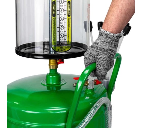 Установка пневматическая для сбора отработанного масла Rockforce 80л RF-TRG2091 MST(58551)