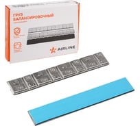 Груз балансировочный самоклеящийся Airline свинцовый, 4x5гр/4x10гр, тонкий, 50 шт ATRK190