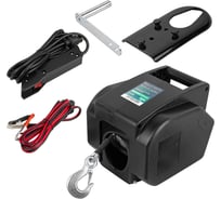 Лебедка электрическая автомобильная Rockforce 12В, 300W, 900кг (крепление за "фаркоп", стальной трос-10м) RF-TRC9202 BIG(16940)
