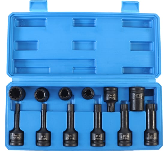 Набор ударных спецголовок для тормозных суппортов GOODKING 12 предметов UST-10012 1