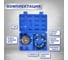 Тестер давления измеритель вакуума топлива GOODKING 0-500 PSI/0-35 БАР 9 предметов TMV-10009 3