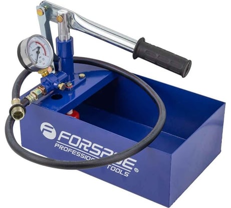Насос ручной проверочный Forsage с манометром и шлангом 1м F-HS-HP01(58966)