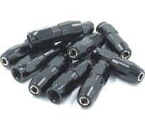 Наконечник для плунжерного шприца Harrison черный 45x14мм M10 (упак. 10 шт) TPS-GGC03BLK(10)