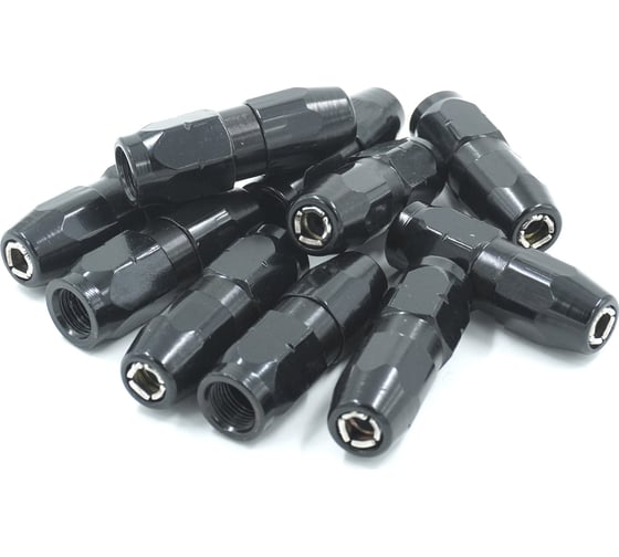 Наконечник для плунжерного шприца Harrison черный 45x14мм M10 (упак. 10 шт) TPS-GGC03BLK(10) 1
