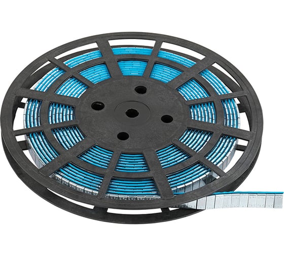 Грузики самоклеящиеся NORDBERG (1000x5 г) Fe квадратные на бобине W5FS2-1000 1