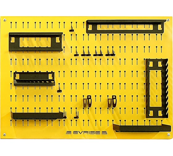 Перфопанель ООО ММПО 700x500x1мм для хранения инструментов БЕЗ АКСЕССУАРОВ (комплект 2шт.) 4673738646251